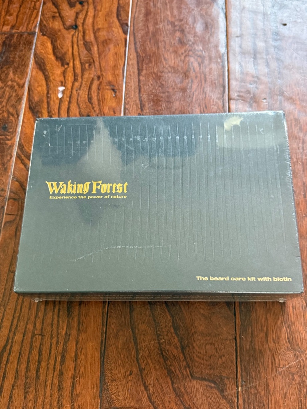 BRAND NEW Sealed* Waking Forest Beard Care Kit Biotin